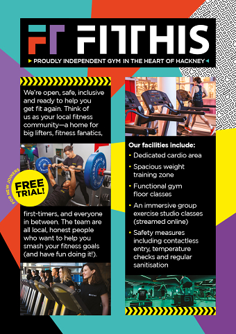 Gym flyer