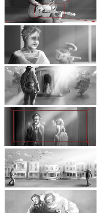 Presentation Storyboard for music video