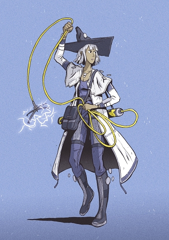 Character designs for Laxidaze video game