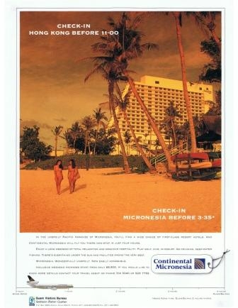 Continental Micronesia Regional Press Campaign