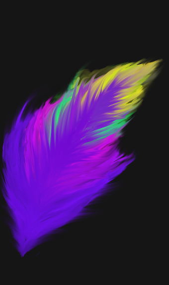 Coral feather