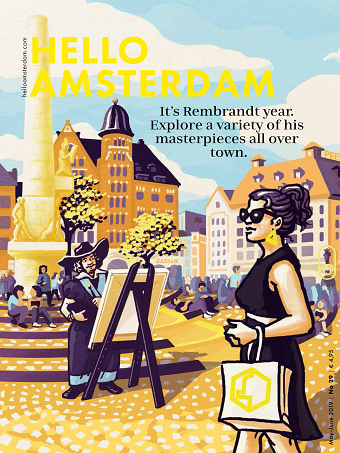 HELLO Amsterdam summer cover