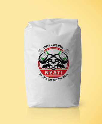 Nyati - Super Maize Meal - Logo Design