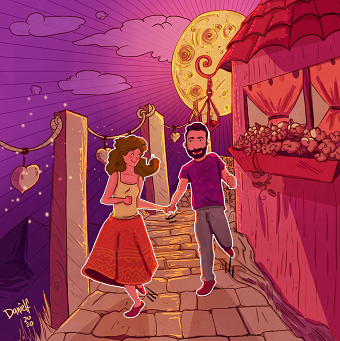 Saint Valentine's card 2020
