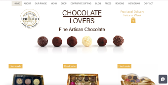 Chocolate Lovers Website