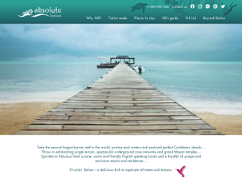 Absolute Belize Brand and Website