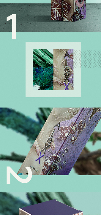 Alexx package advertasing
