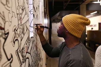 YouTube Internal Mural x2