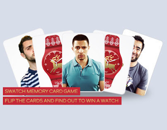 Swatch Memory Card Game