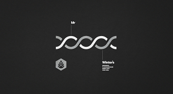 Mr Winter's Beers brand identity