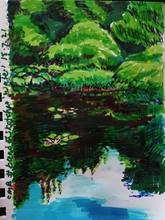 Pool, Dorothy Clive Garden