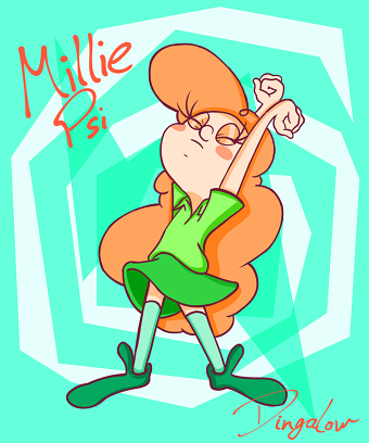 Millie Psi Drawing