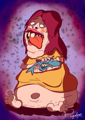 Cursed Friend (Commission)