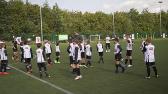 The F2 & Match Attax Competition Winners Training Day!