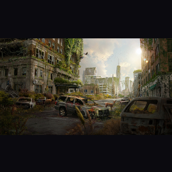 Abandoned city