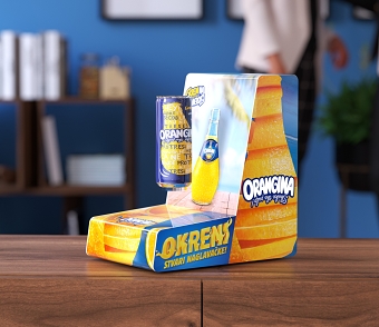 Orangina Magnetic Levitator