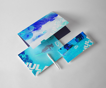 Branding. Skiing training service.