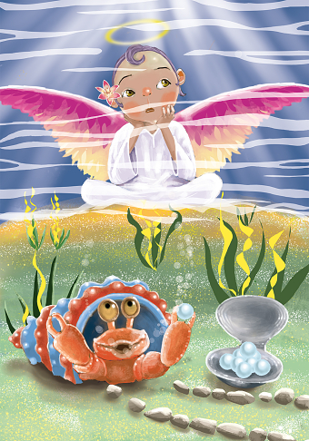 The Scared Little Angel ponders