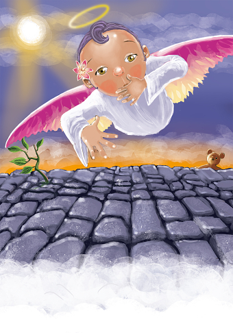 The Scared Little Angel flies