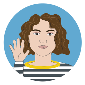 I draw myself