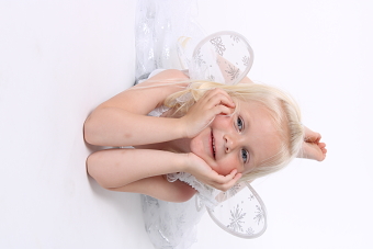 Photo shoot for a child