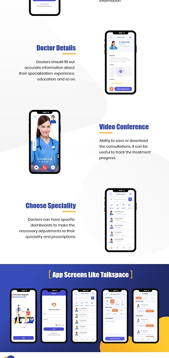 Talkspace App Development | Deorwine Infotech