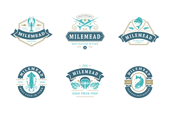 Milemead Fresh Fish Labels