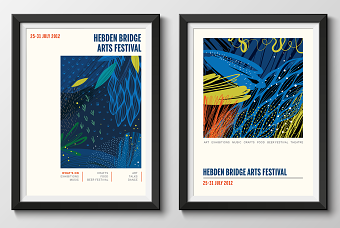 Hebden Bridge Arts Festival Poster