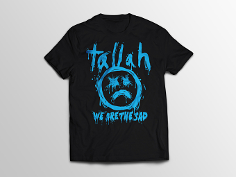 Tallah 'We Are The Sad' Tour Merchandise