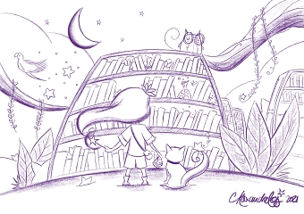 The wonders of the library