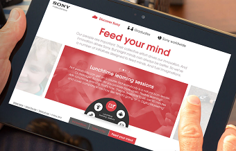 Website for Sony Careers