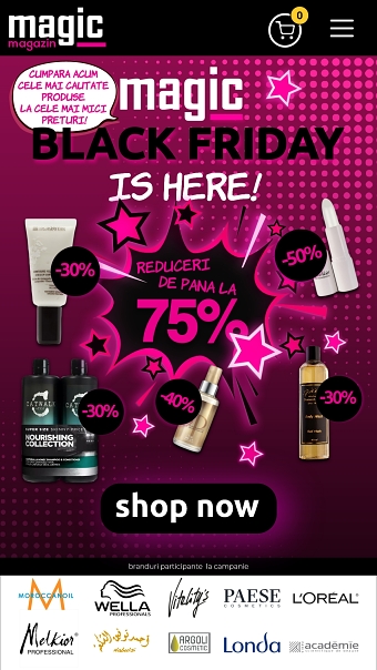 Mobile Black Friday-Landing Page