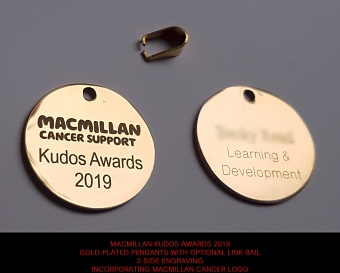 Macmillan Cancer Support - Awards Medallions