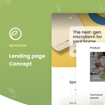 Landing page Concept