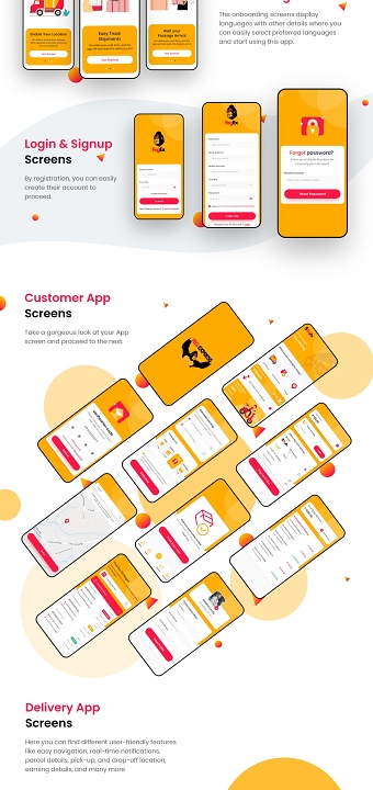 Courier Delivery App Development