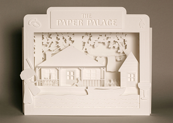 The Paper Palace - Papercut Diorama