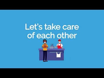 Mask animated video