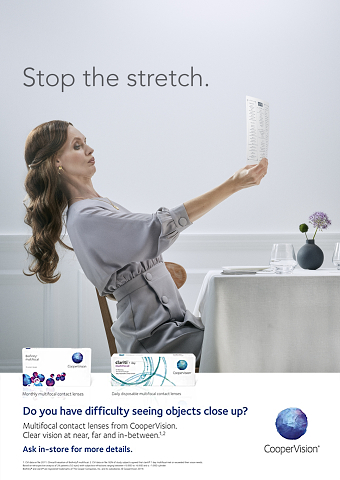 Cooper Vision Ad campaign