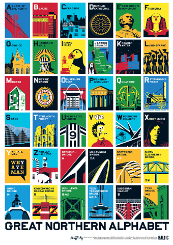 Baltic - Poster for Great Exhibition of the North