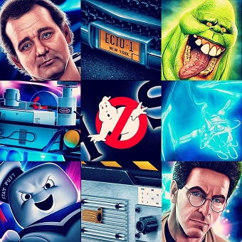 Ghostbusters Illustration - Work in progress