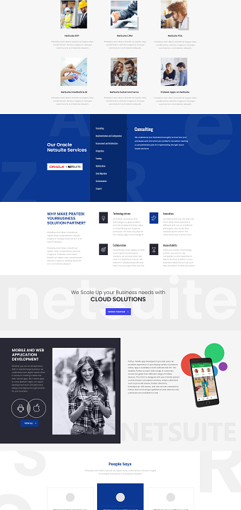 Oracle Netsuite Products