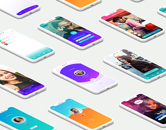Live chat app Ui Design