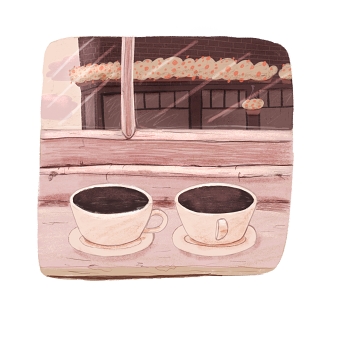 WIndow View - Illustration