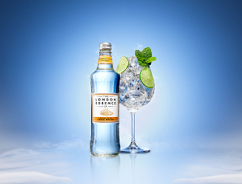 Tonic Water Bottle and Serve