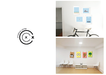 Logo Design and Illustrations for the Creative Co-Working “CRIATIVO VINTE”