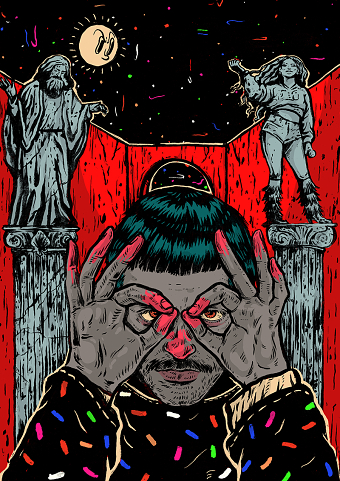 Editorial illustrations for PARQ Magazine