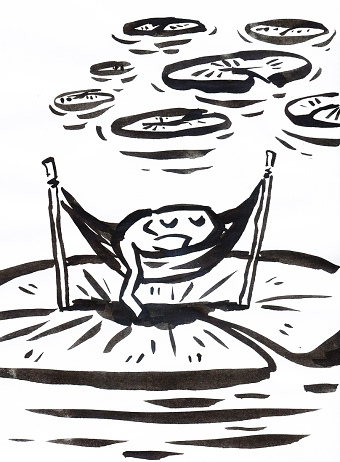 Inktober52 Frog