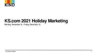 Holiday Marketing Campaign