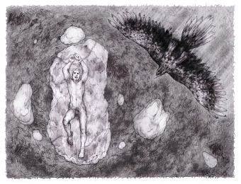 Mythological Illustration - Prometheus