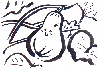 Inktober52 Squash